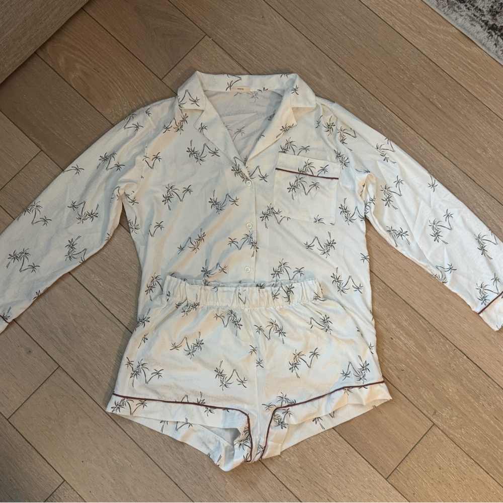 Eberjey Giving Palm PJ Set